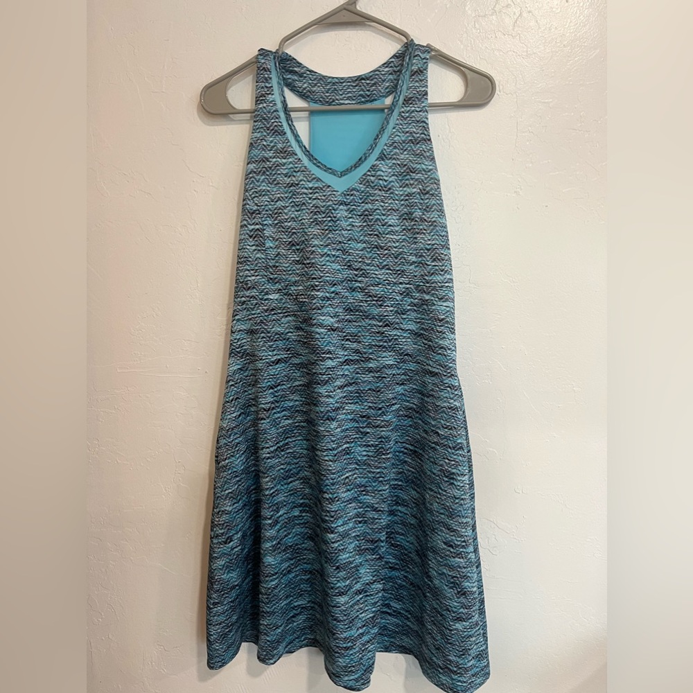 MPG Size Medium Aqua Print Athletic Wear size M